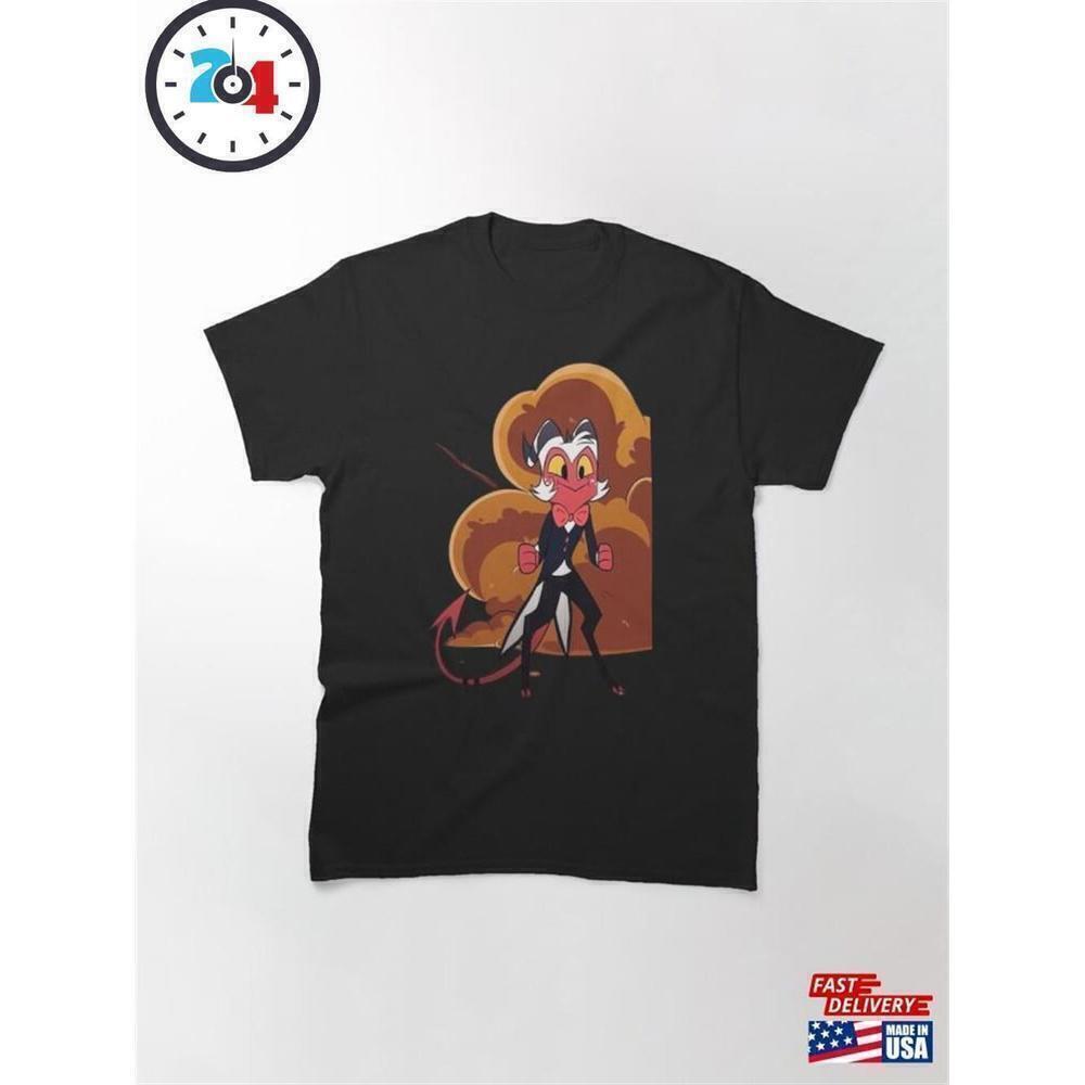 Hazbin Hotel Moxxie Fan Graphic Unisex Classic T-Shirt